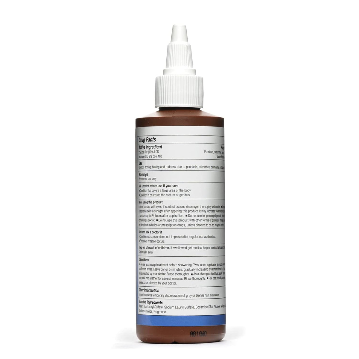 Extra Strength Psoriasis Shampoo - Coal Tar Shampoo and Conditioner for Scalp Psoriasis, Seborrheic Dermatitis, Severe Dandruff, & Eczema - Exfoliating Relief for Flaky, & Itchy Scalp (8 Oz)