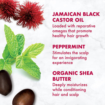 Shea Moisture Hair Mask 2-Pack – Jamaican Black Castor Oil Strengthen & Restore Masque for Repairing Dry, Damaged Hair, 12 Oz Ea
