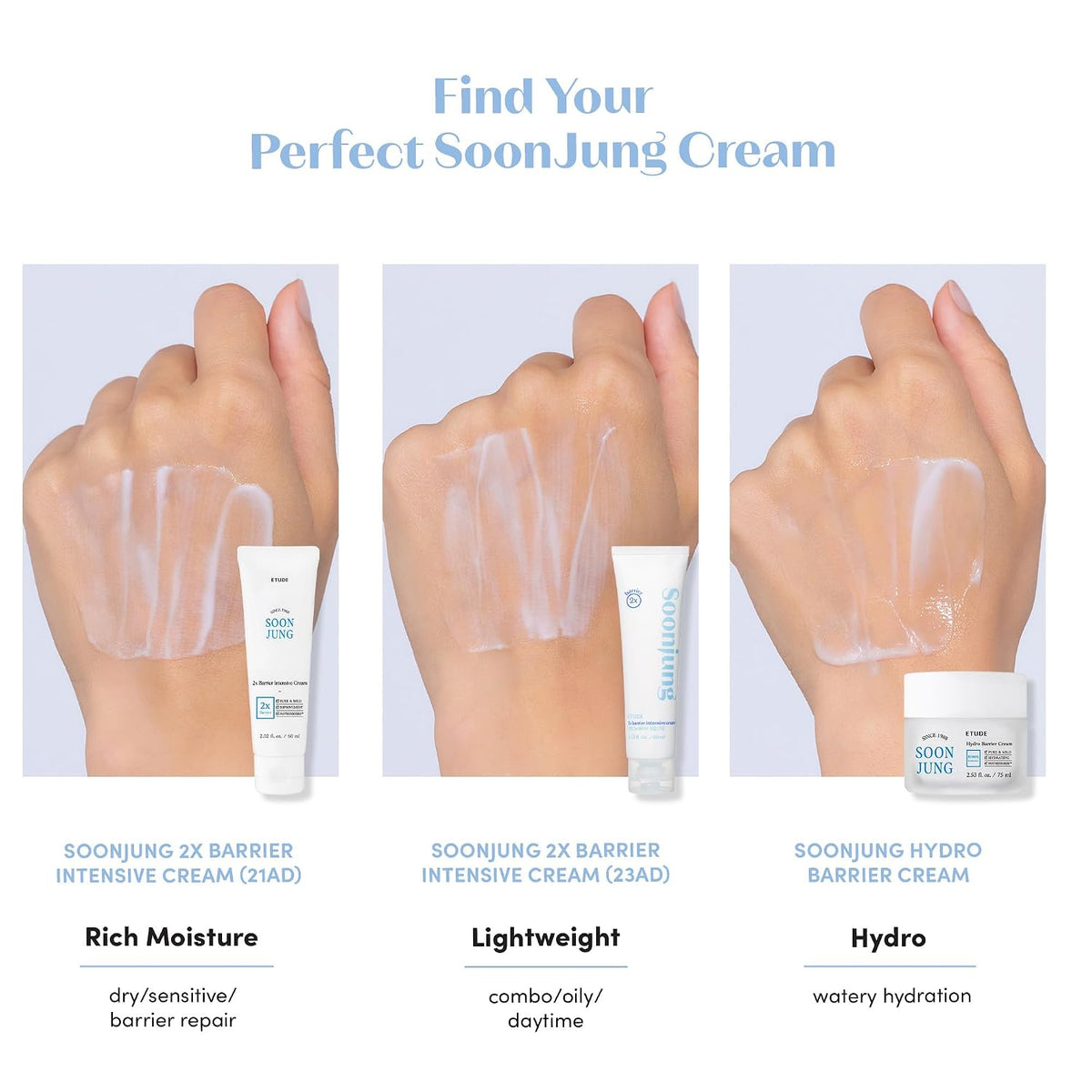 Soonjung 2X Barrier Repair Cream for Sensitive Skin, 2.02 Fl Oz | Rich Face Cream with Panthenol and Madecassoside Helps Soothe Sensitive Skin and Support Its Moisture Barrier.
