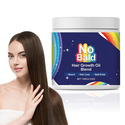 No Bald Hair Growth Oil Blend, Deep Conditioning Hair Mask, Suitable for All Hair Types