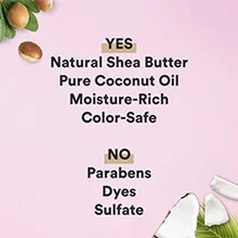 Shea Butter & Pure Coconut Oil Moisturizing Shampoo 16.5OZ