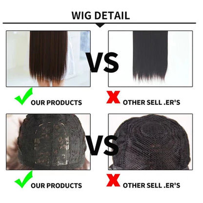 AA Hair Front Wig Womens Brazilian Human Long Curly Lace Wavy Hair Wigs US 2024