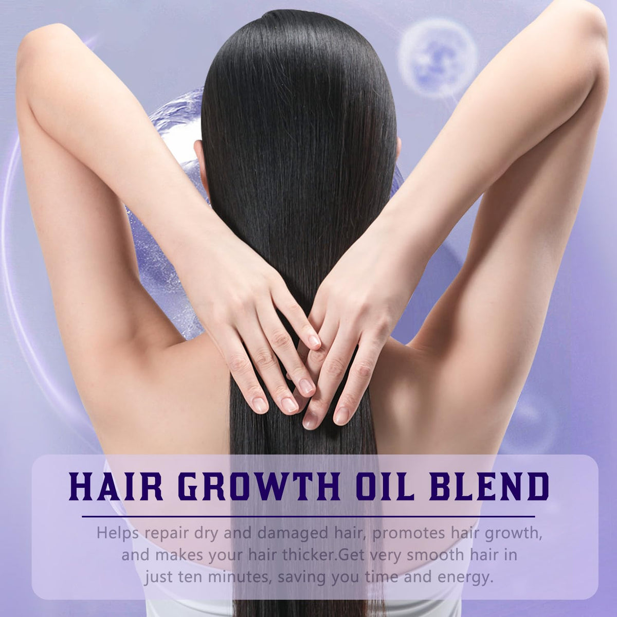 No Bald Hair Growth Oil Blend, Deep Conditioning Hair Mask, Suitable for All Hair Types