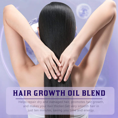 No Bald Hair Growth Oil Blend, Deep Conditioning Hair Mask, Suitable for All Hair Types