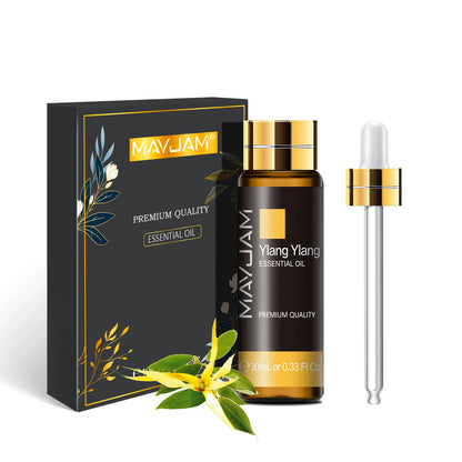 with Dropper 10Ml Essential Oil for Humidifier Diffusers Lavender Eucalyptus Vanilla Sandalwood Camphor Aromatic Oil Gift