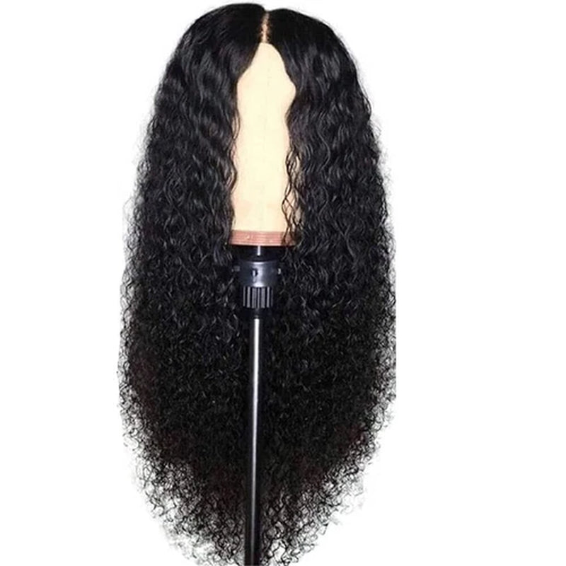 AA Hair Front Wig Womens Brazilian Human Long Curly Lace Wavy Hair Wigs US 2024