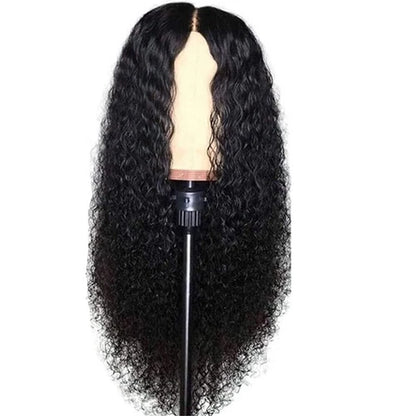 AA Hair Front Wig Womens Brazilian Human Long Curly Lace Wavy Hair Wigs US 2024