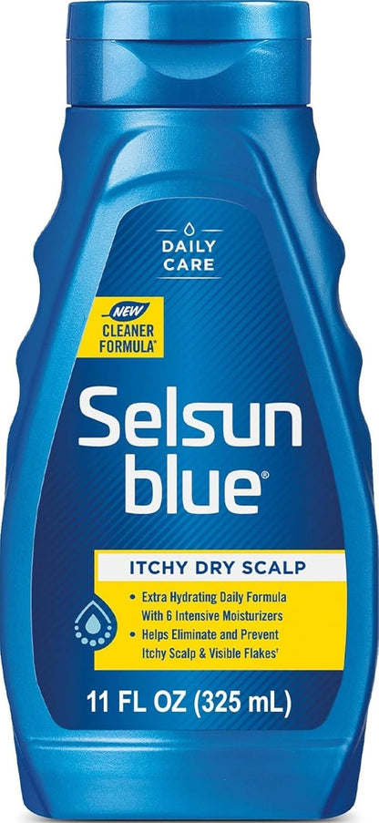 Itchy Dry Scalp Anti-Dandruff Shampoo, 11 Fl. Oz., Extra-Hydrating Formula, Pyrithione Zinc 1%