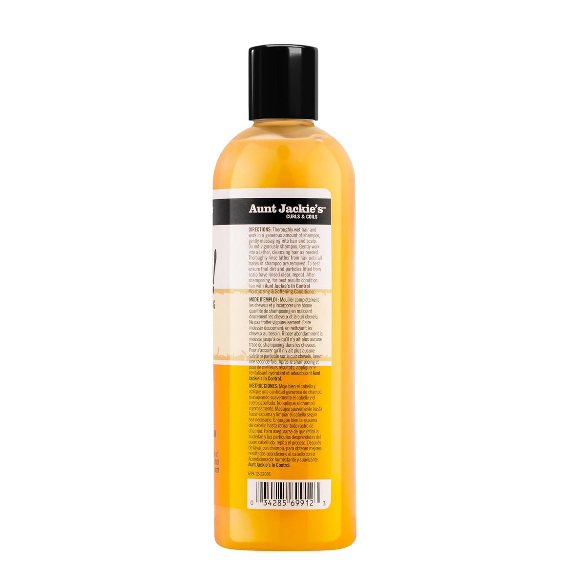 Curls and Coils Oh so Clean Deep Moisturizing and Softening Hair Shampoo for Natural Curls, Coils and Waves, Enriched Shea Butter, 12 Oz