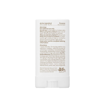 Baby Bum Mineral SPF 50 Sunscreen Stick - Hawaii 104 Act Compliant (Without Octinoxate & Oxybenzone) - UVA/UVB Face and Body Protection - Unscented for Sensitive Skin - Travel Size - 0.45 Oz