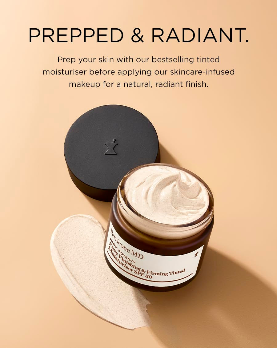 Perricone MD High Potency Classics Tinted Moisturizer SPF 30-2 Fl Oz | Mineral Sunscreen, Lightweight, Fast-Absorbing, Oil-Free,Minimizes Wrinkles, Vegan, Face Finishing Firming Tinted Moisturizer