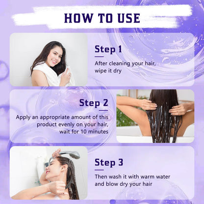 No Bald Hair Growth Oil Blend, Deep Conditioning Hair Mask, Suitable for All Hair Types
