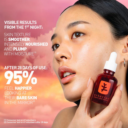 Erborian Multi-Perfecting Night Serum, Oil & Milky Formula, Korean Skincare