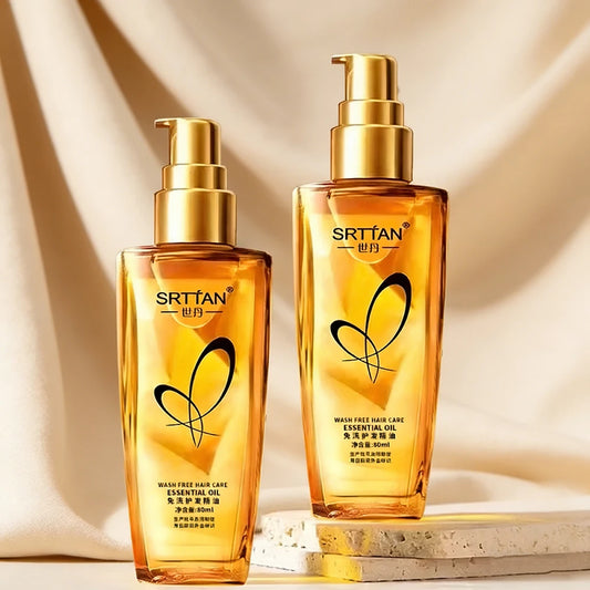 Moroccan Argan Oil Hair Serum Lightweight Hair Oil Mist for Split Ends, Frizzy Hair and Flyaways, Hair Oil Repair- Gloss Shine