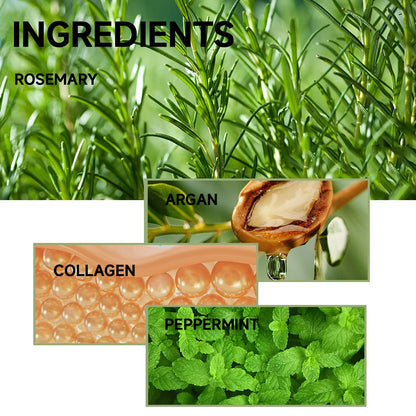 Rosemary Serum Conditioner for Hair Repair Mask Nourish Scalp Treatment Rosemary Essential Oil for Hair Care Shampoo