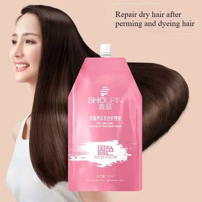 Keratin Hair Mask 5 Seconds Repair Damage Frizzy Hair Mask Help Color Protection after Dyeing 30Ml/500Ml