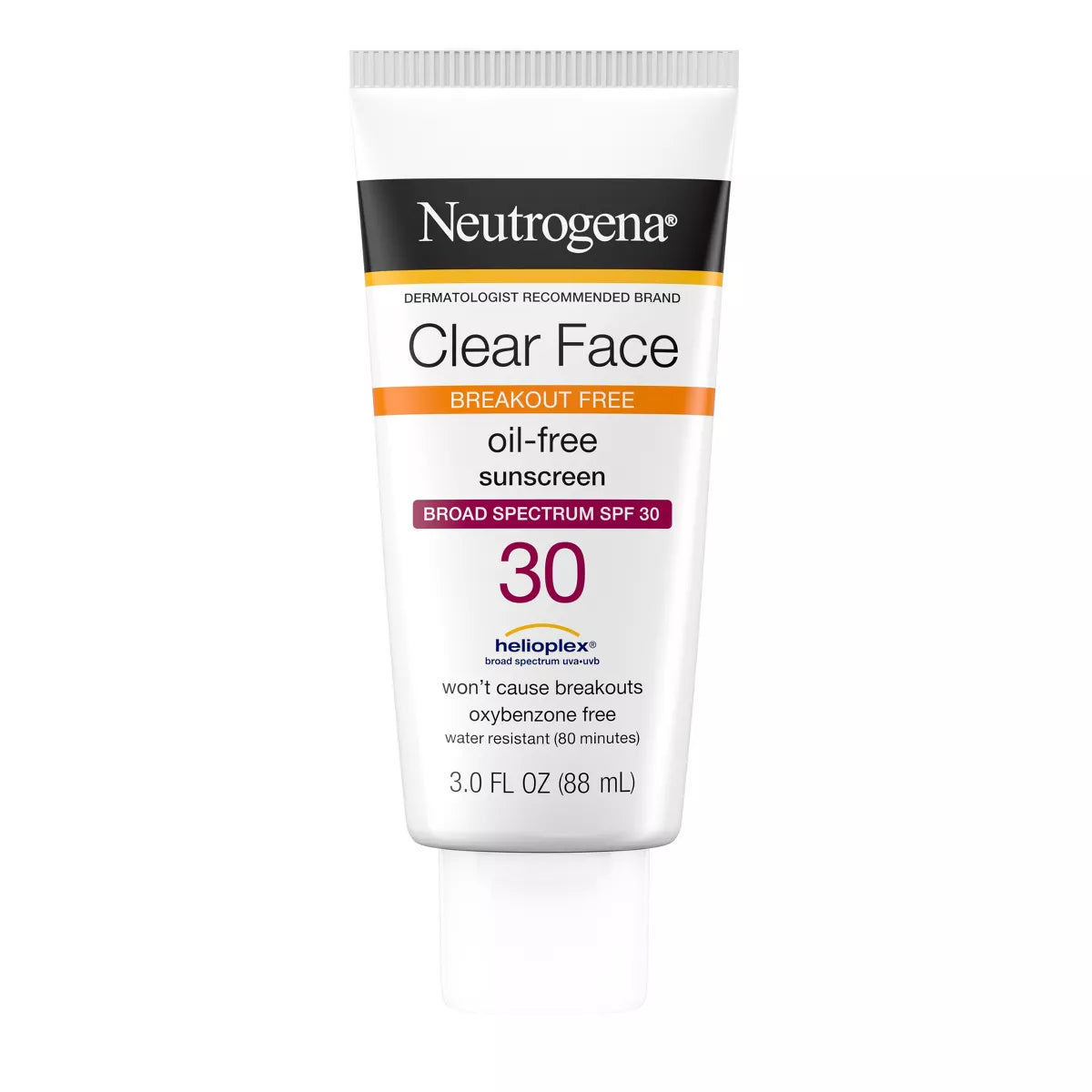 Neutrogena Clear Face Liquid Sunscreen Lotion - 3 Fl Oz