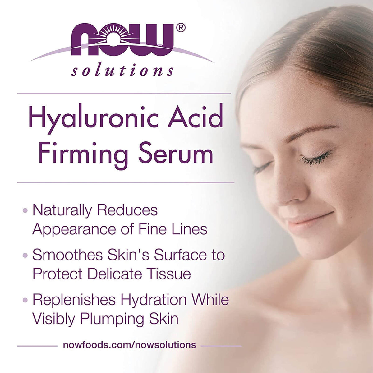 NOW FOODS Hyaluronic Firming Serum 1 Fl Oz