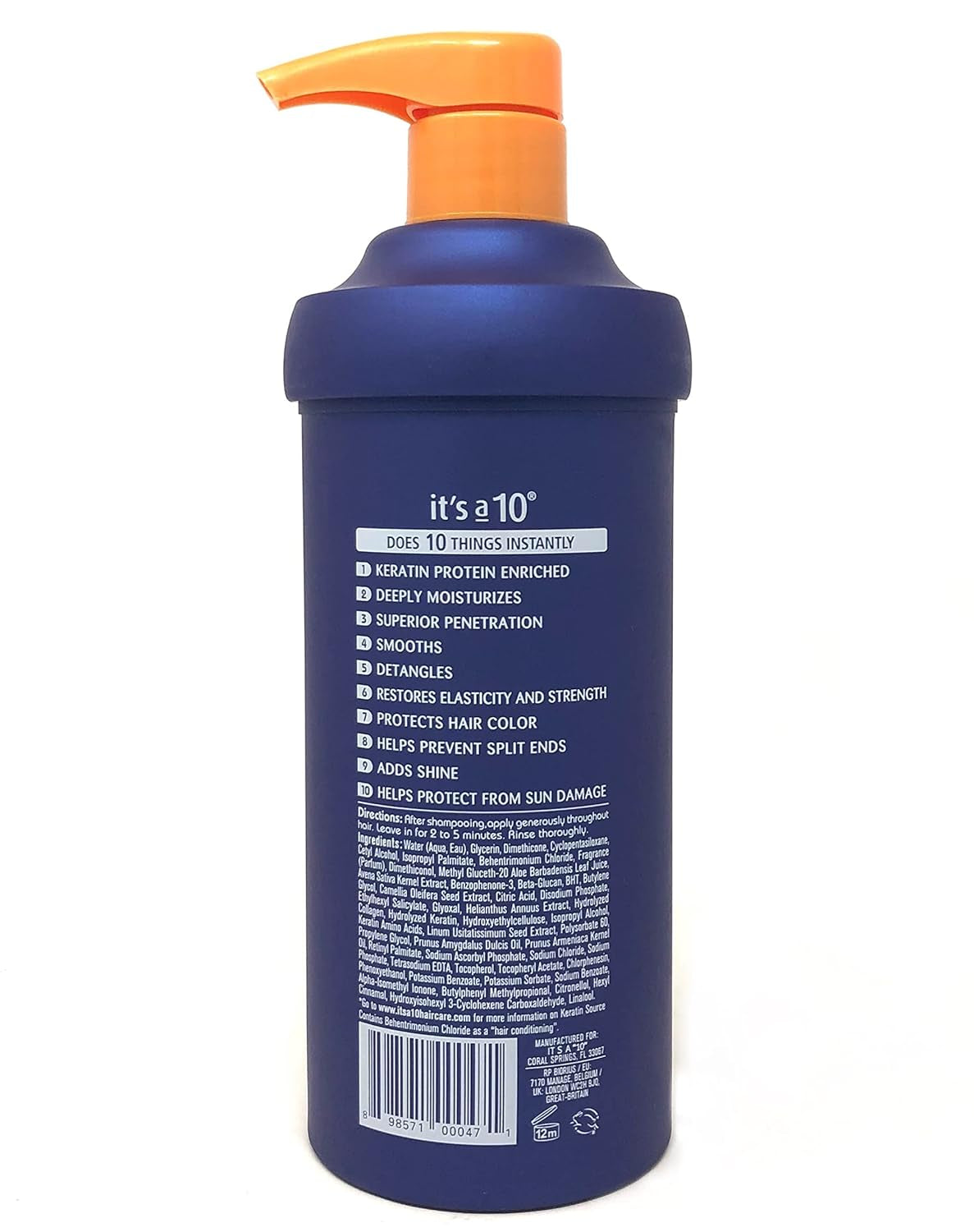 It'S a 10 Miracle Deep Conditioner plus Keratin 17.5 Oz | Deep Condition