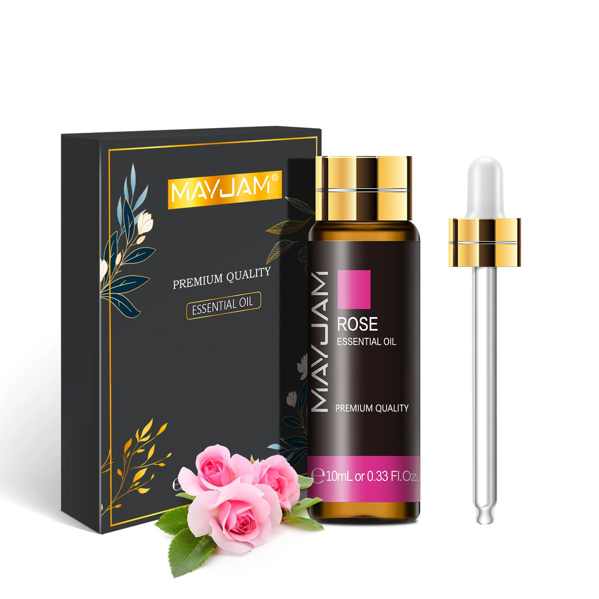with Dropper 10Ml Essential Oil for Humidifier Diffusers Lavender Eucalyptus Vanilla Sandalwood Camphor Aromatic Oil Gift