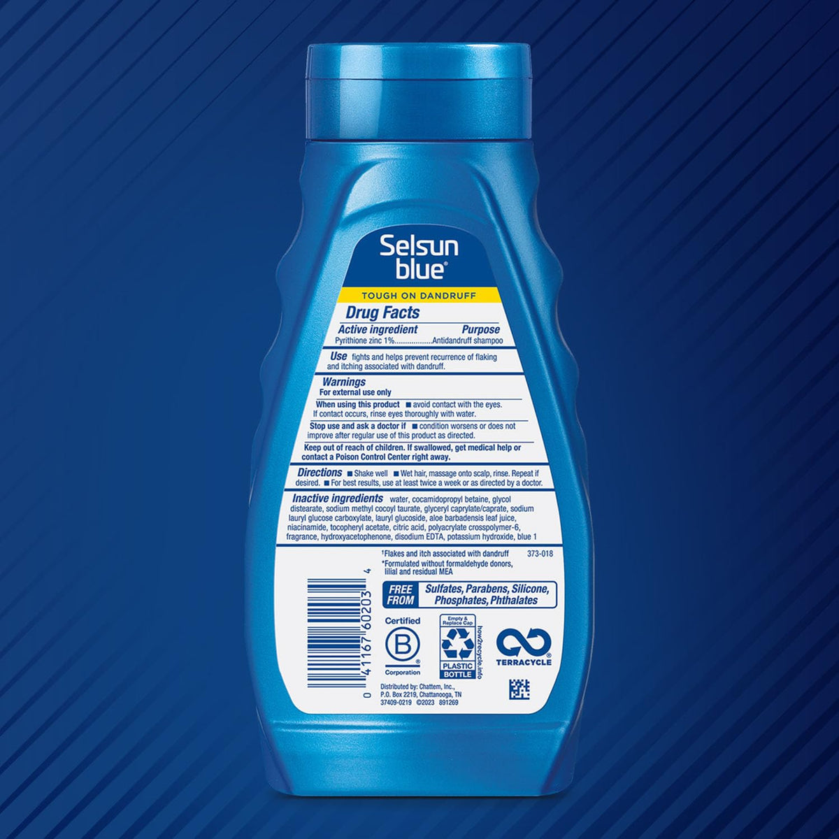 Itchy Dry Scalp Anti-Dandruff Shampoo, 11 Fl. Oz., Extra-Hydrating Formula, Pyrithione Zinc 1%