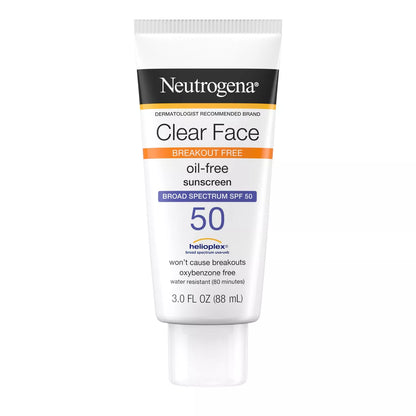 Neutrogena Clear Face Liquid Sunscreen Lotion - 3 Fl Oz