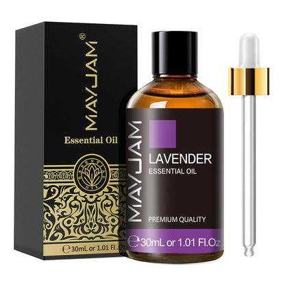 1PCS 30ML Aromatherapy Essential Oil Lavender Vanilla Jasmine Eucalyptus Peppermint Aroma Oil for Diffuser Candle Soap