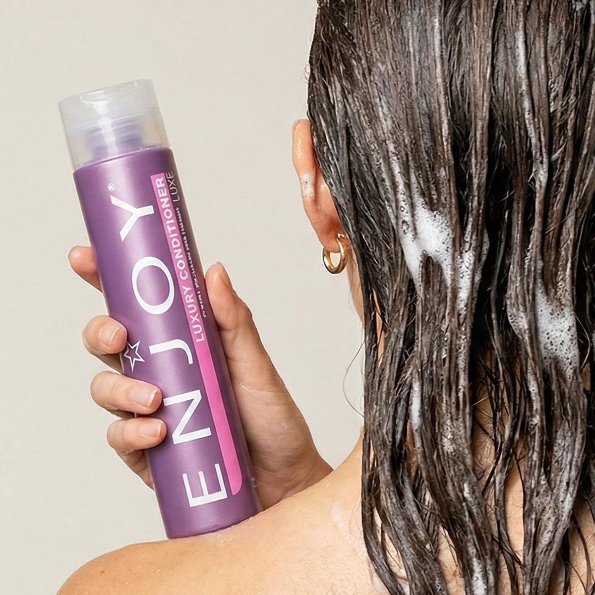 Luxury Conditioner- Eliminates Frizz Cleansing Moisturizing Smoothing - Sulfate Free for Thick Coarse or Curly Hair (10.1 Fl Oz)