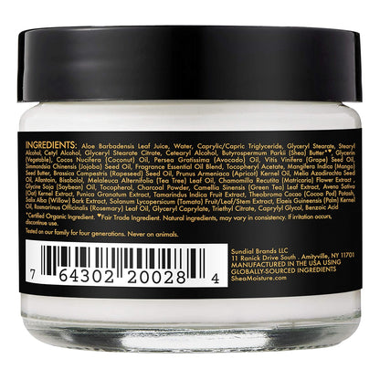 Shea Moisture Balancing Moisturizer African Black Soap 2 Oz | for Dry Skin. Paraben Free Skin Moisturizer