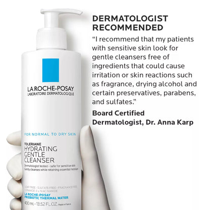 La Roche Posay Toleriane Hydrating Facial Cleanser