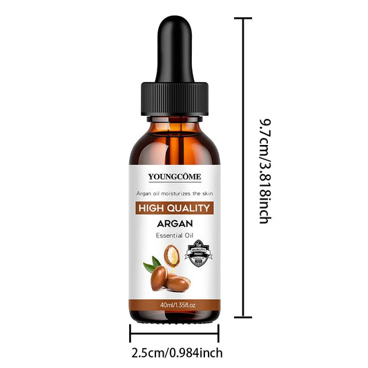 Moroccan Argan Oil Hair Serum Lightweight Hair Oil Mist for Split Ends, Frizzy Hair and Flyaways, Hair Oil Repair- Gloss Shine