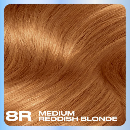 Nice'N Easy Permanent Hair Dye, 8R Medium Reddish Blonde | 1 Pack