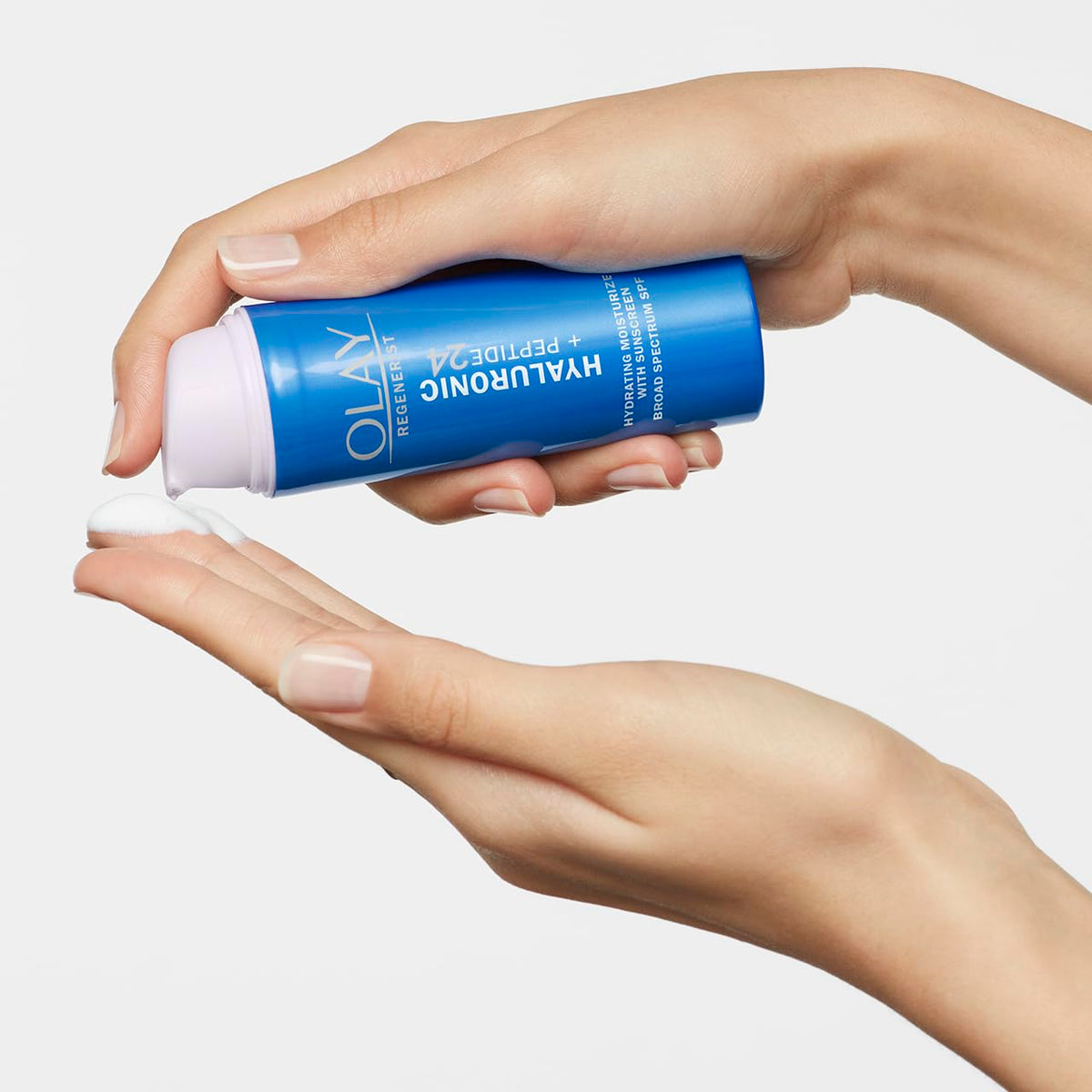 Hyaluronic SPF 30 Hydrating Moisturizer with Sunscreen, Broad Spectrum SPF 30, Fragrance-Free, 1.7 Oz