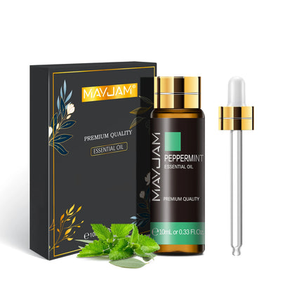 with Dropper 10Ml Essential Oil for Humidifier Diffusers Lavender Eucalyptus Vanilla Sandalwood Camphor Aromatic Oil Gift