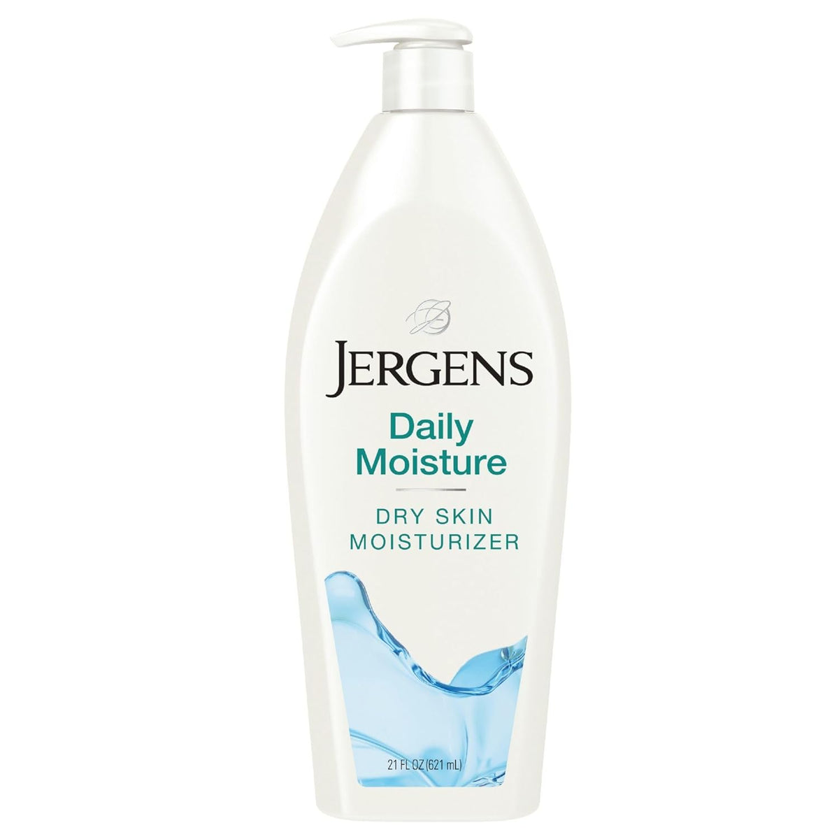 Daily Moisture Body Lotion for Dry Skin, 21 Fl Oz | Silk Proteins, Citrus Extracts, Instantly Relieves Roughness, Smooths Texture, Long-Lasting Moisture