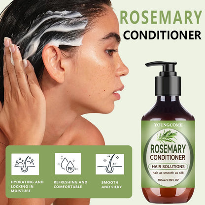 5Pcs Rosemary Dense Hair Set Veganic Lavender Repair Hairs Damage Prevent Hair Loss Smooth Hairs Nourish Hair Care Oil 2025