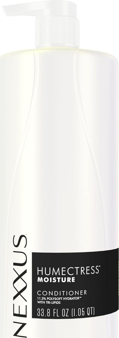 Nexxus Humectress Conditioner for Ultimate Moisture 33.8 Oz | Hydrating for Dry Hair, 72H Moisture System, Controls Frizz, Moisturizing for Softness & Shine