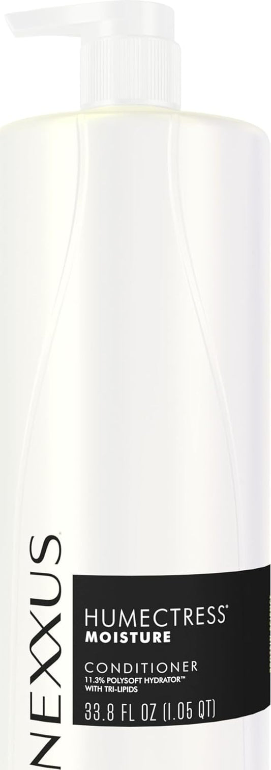 Nexxus Humectress Conditioner for Ultimate Moisture 33.8 Oz | Hydrating for Dry Hair, 72H Moisture System, Controls Frizz, Moisturizing for Softness & Shine