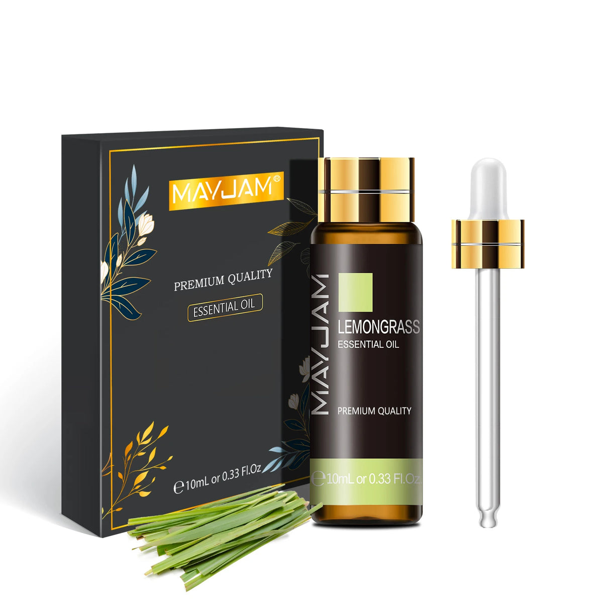 with Dropper 10Ml Essential Oil for Humidifier Diffusers Lavender Eucalyptus Vanilla Sandalwood Camphor Aromatic Oil Gift