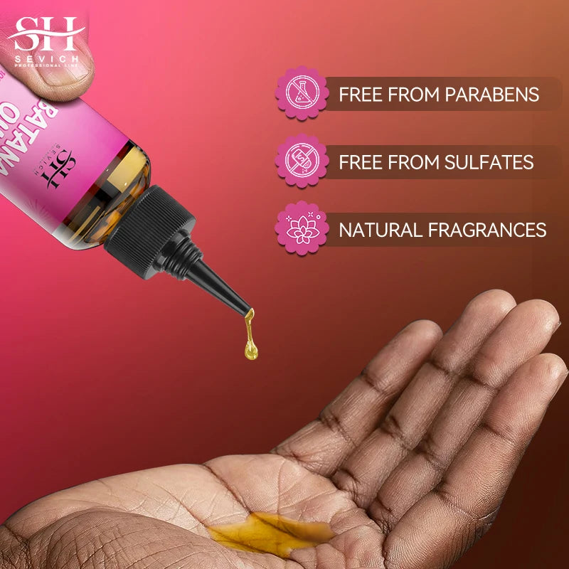 Natural 100% Pure Batana Oil for Hair Growth Butter Hair Mask Traction Alopecia anti Hair Loss Baldness Treatment for Men Women