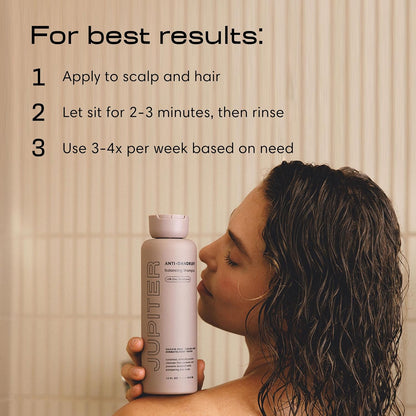 Balancing Shampoo and Restoring Serum - anti Dandruff Shampoo & Serum for Flaky, Itchy, Oily, & Dry Scalp - Nourishes Scalp, Reduces Breakage & Flakes - Color-Safe, Sulfate-Free, Paraben-Free
