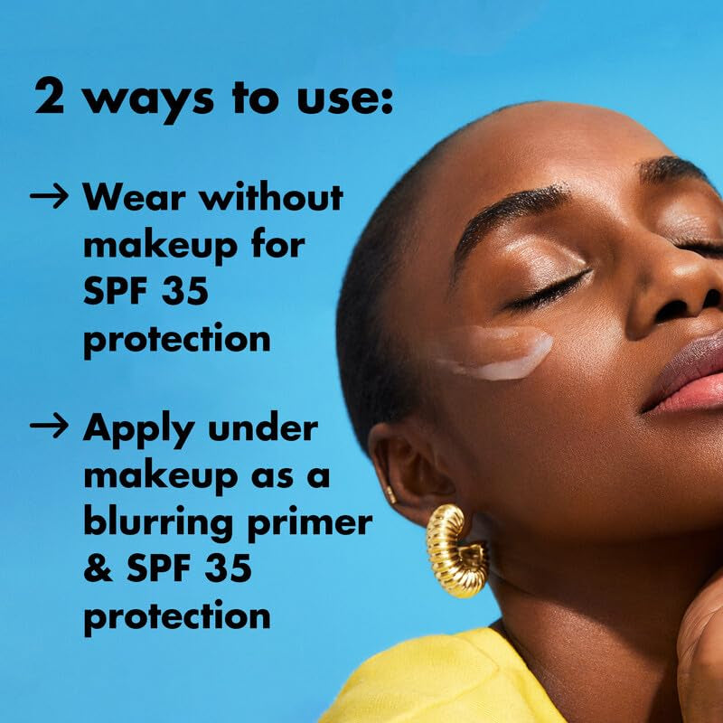 SKIN Suntouchable Invisible SPF 35 Sunscreen Mini, Lightweight Gel for under Makeup, Daily Face Sunscreen for Women, Vegan & Cruelty-Free