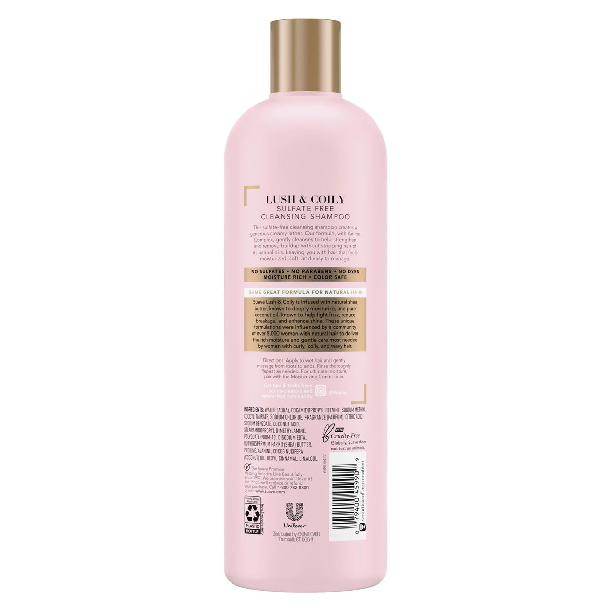 Shea Butter & Pure Coconut Oil Moisturizing Shampoo 16.5OZ