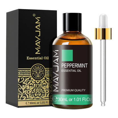 1PCS 30ML Aromatherapy Essential Oil Lavender Vanilla Jasmine Eucalyptus Peppermint Aroma Oil for Diffuser Candle Soap