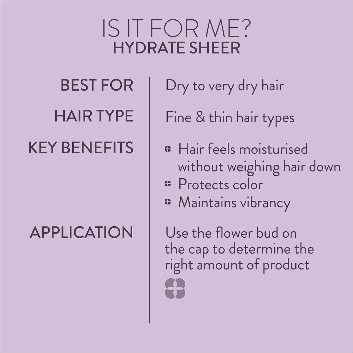Pureology Hydrate Sheer Shampoo - Lightweight Hydrating Shampoo for Fine or Dry Color-Treated Hair, Silicone-Free & Vegan