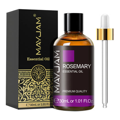 1PCS 30ML Aromatherapy Essential Oil Lavender Vanilla Jasmine Eucalyptus Peppermint Aroma Oil for Diffuser Candle Soap