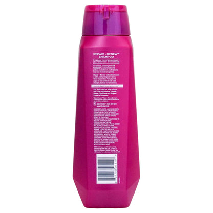 Repair and Volumize Shampoo - Clarifying Shampoo for All Hair Types - Increases Moisture Retention with Collagen Building Peptides - 13.5 Oz
