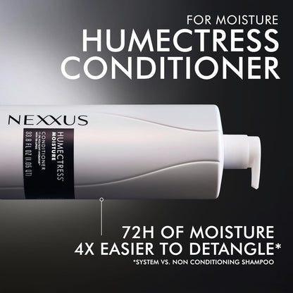 Nexxus Humectress Conditioner for Ultimate Moisture 33.8 Oz | Hydrating for Dry Hair, 72H Moisture System, Controls Frizz, Moisturizing for Softness & Shine