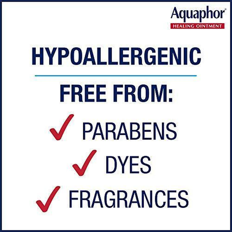 Aquaphor Healing Ointment - Dry Skin Moisturizer - Dry Hands, Heels, Elbows,