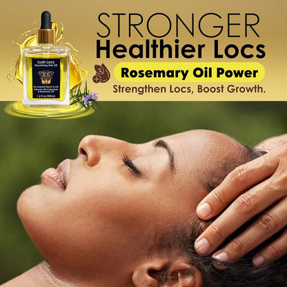 Rosemary Hair Oil for Locs, Dreadlocks & Sisterlocks, 1.6 Oz